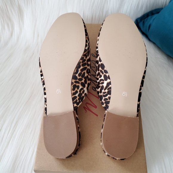 NEW Matisse Zip-It Brown Leopard Print Mules - Picture 7 of 9